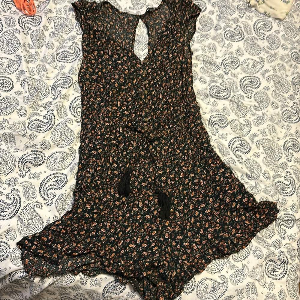 Romper/jumpsuit with flowers